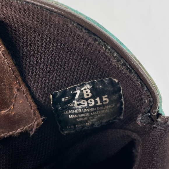 Justin Gypsy Boots Women’s 7B Brown Turquoise Blue Leather Embroidered Western - Picture 9 of 16